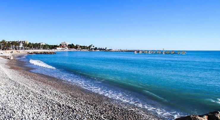 Superbe Appartement Au Bord De Plage Cros De Cagnes Eksteriør billede